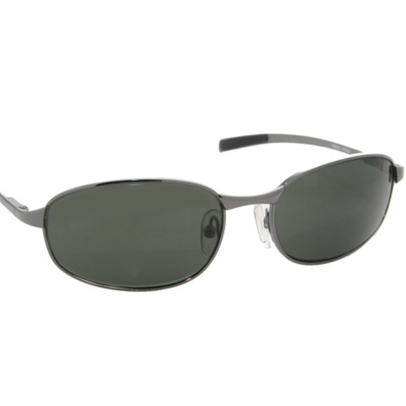 NWT Tonga Oblong Optical polarized glass smoke lens sunglasses RXable frame - Picture 3 of 3